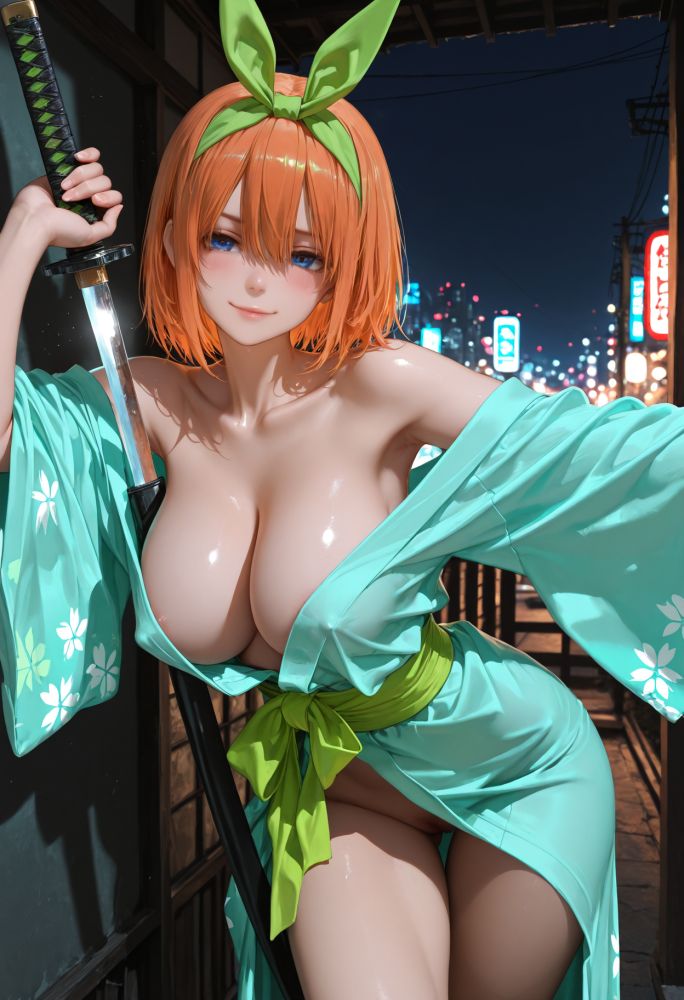 Yotsuba might be cosplaying, but the ribbon stays on - #3