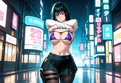 fubuki undressing - #17