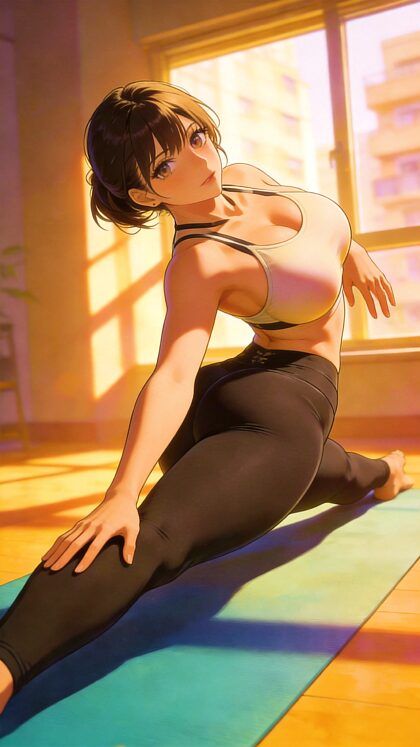 That yoga glow at home - #27