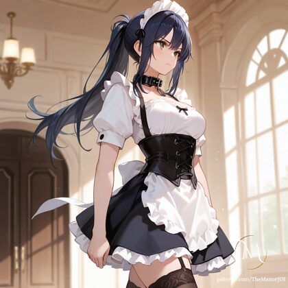 Getting ready for maid duty - #12