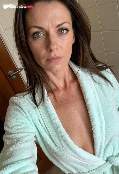 AI generated mom Madilyn poses and masturbates in her compilation - #2