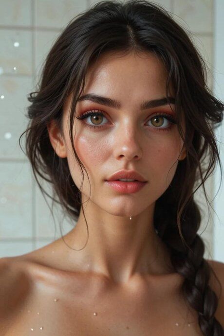 Slim brunette with striking eyes receives internal and external cunnilingus - #5