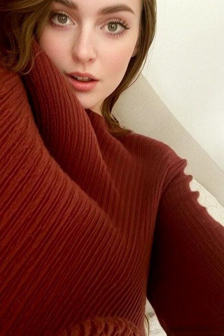 Beautiful AI generated amateur Maya Bennett poses in her solo compilation - #12