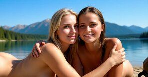 Monique nude outdoor session 2 - #22