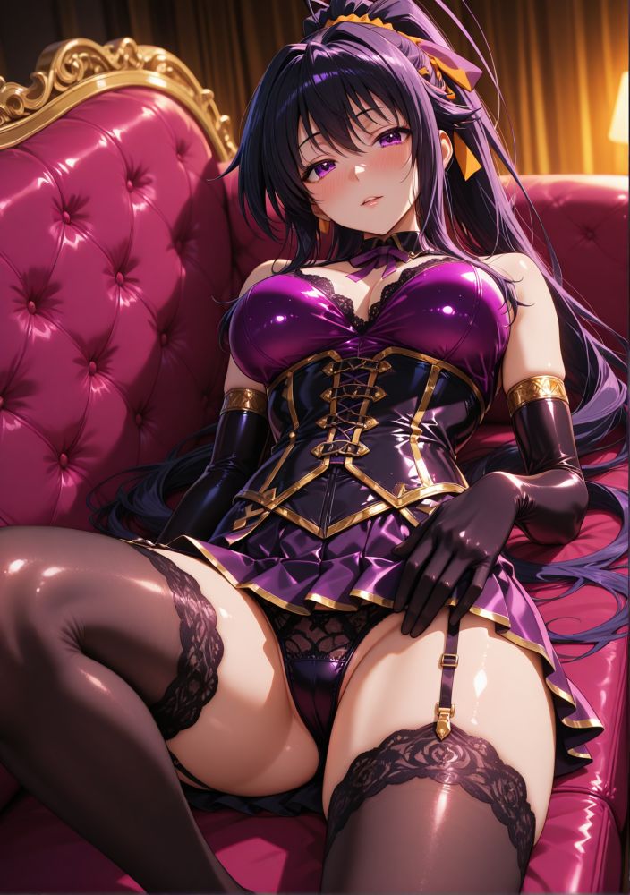 Akeno Himejima - Rate 1-10? / PeachPixelsArts / - #4