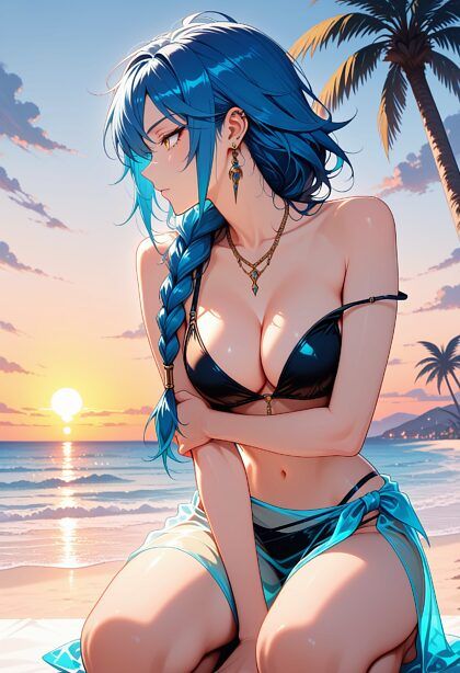 Sunset at the beach - #17