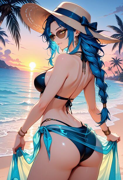 Sunset at the beach - #25