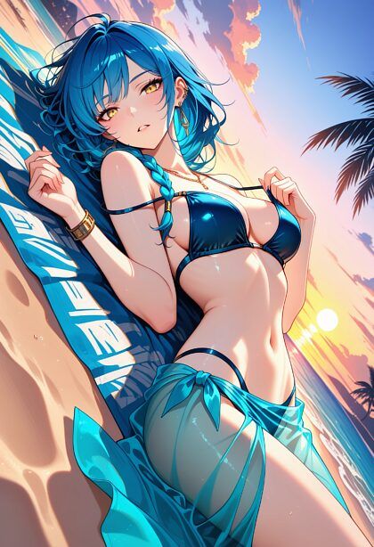 Sunset at the beach - #28