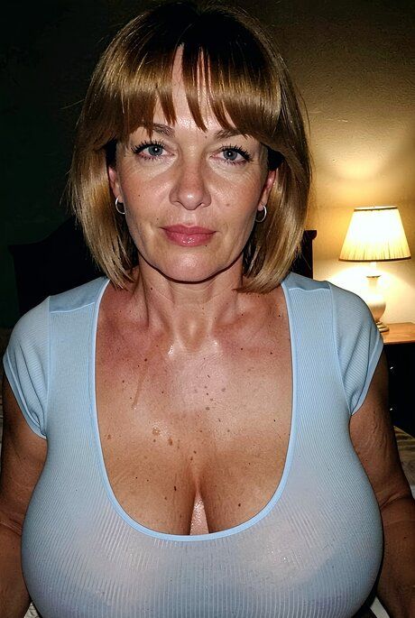 Middle-aged woman gets naked while masturbating her horny vagina - #9