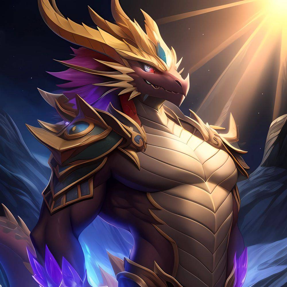 Furry Perfect Anatomy Anatomically Correct Bright Eyes Male Solo Focus Celestial Being Dragon Scales Crystal 0 6 Mineral Fauna 0, 1912994782 - AIHentai - #main