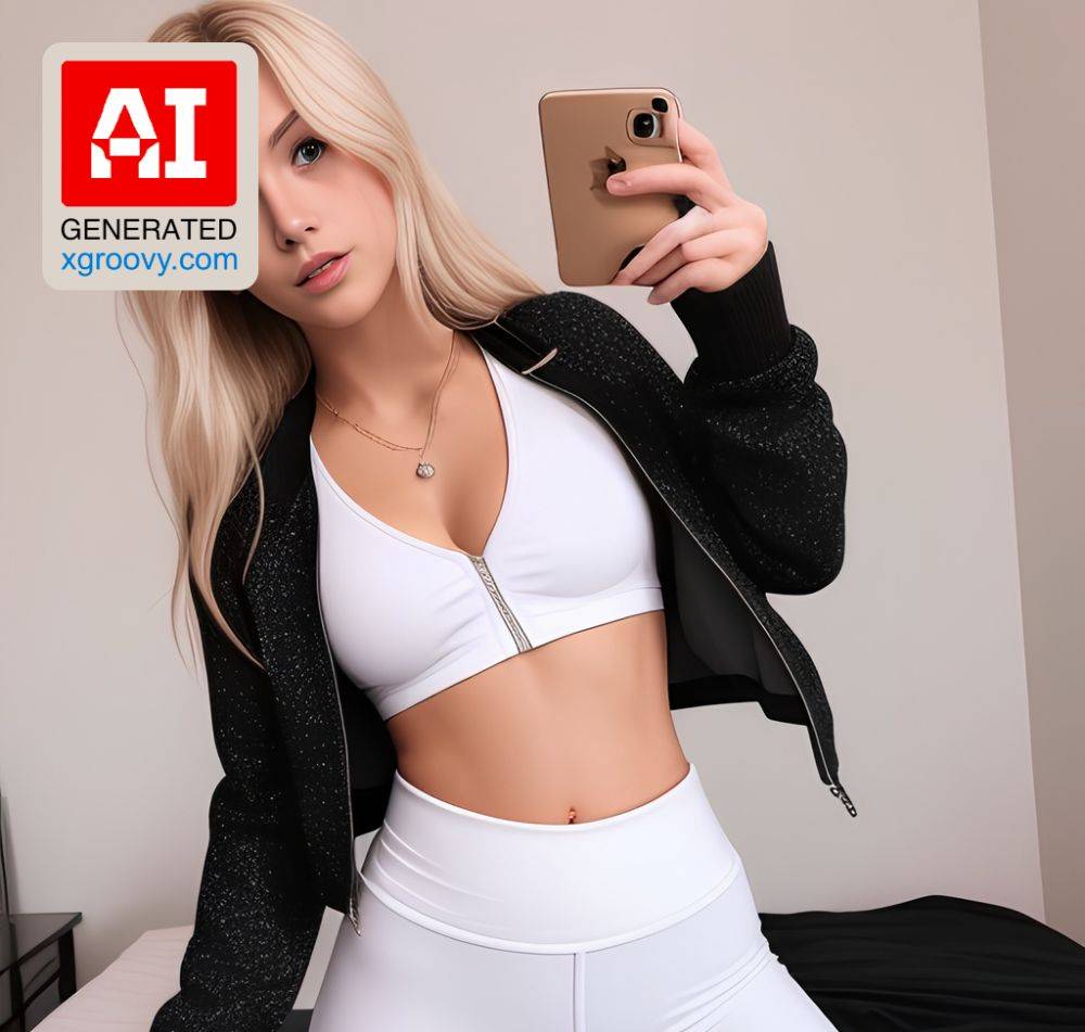 I am a seductive blonde gamer with small tits, abs, and long hair. - #main