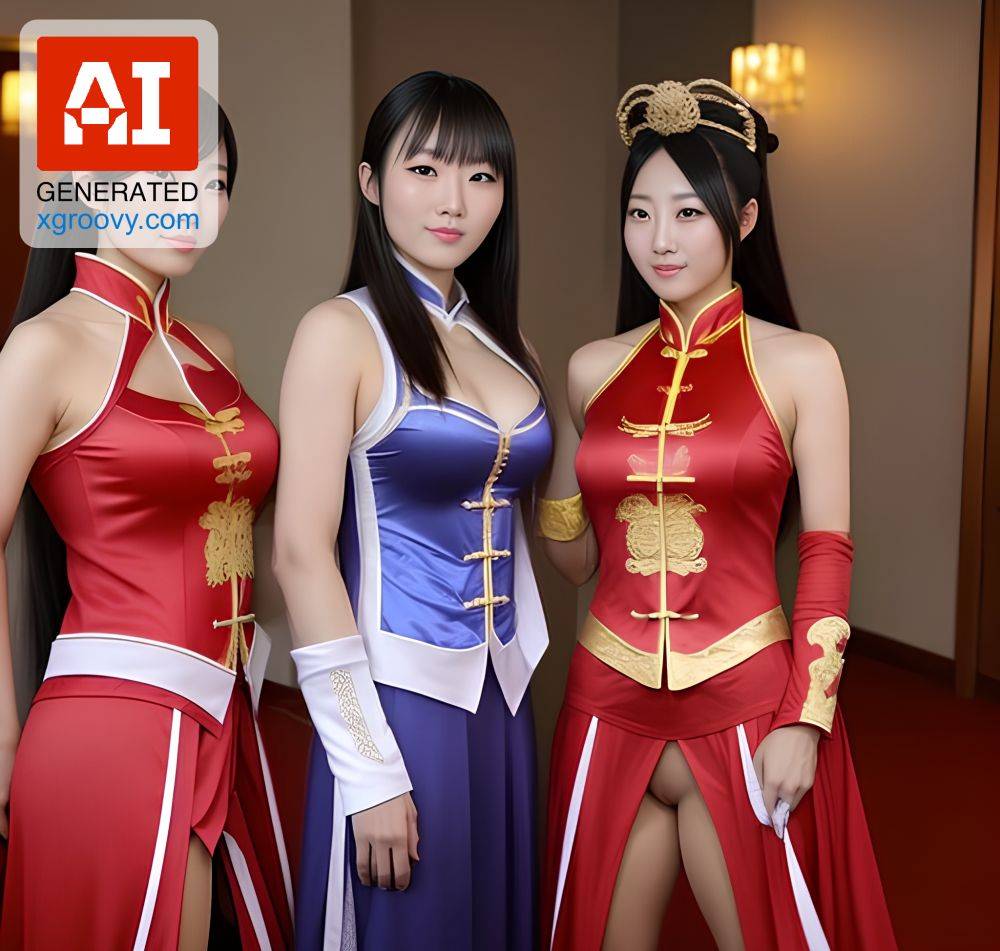 Come join us for a wild night of Chinese cosplay, where we pleasure each other with no holds barred. F**k like athletes! - #main