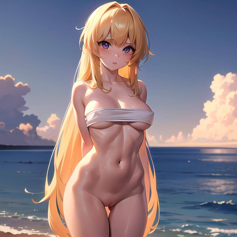 Sexy Girl At The Beach 1girl Naked Sexy Anime Absurdres Blush 1 1 Highres Detail Masterpiece Best Quality Hyper Detailed, 4003377997 - AIHentai - #main