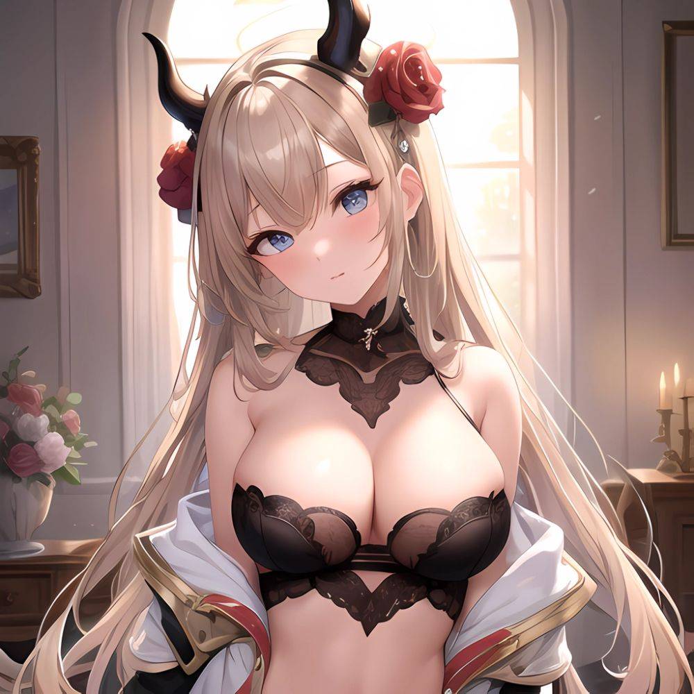 Half Naked Sexy Naughty Horny 1girl Solo Absurdres Blush 1 1 Highres Detail Masterpiece Best Quality Hyper Detailed 8k Best, 3060471651 - AIHentai - #main