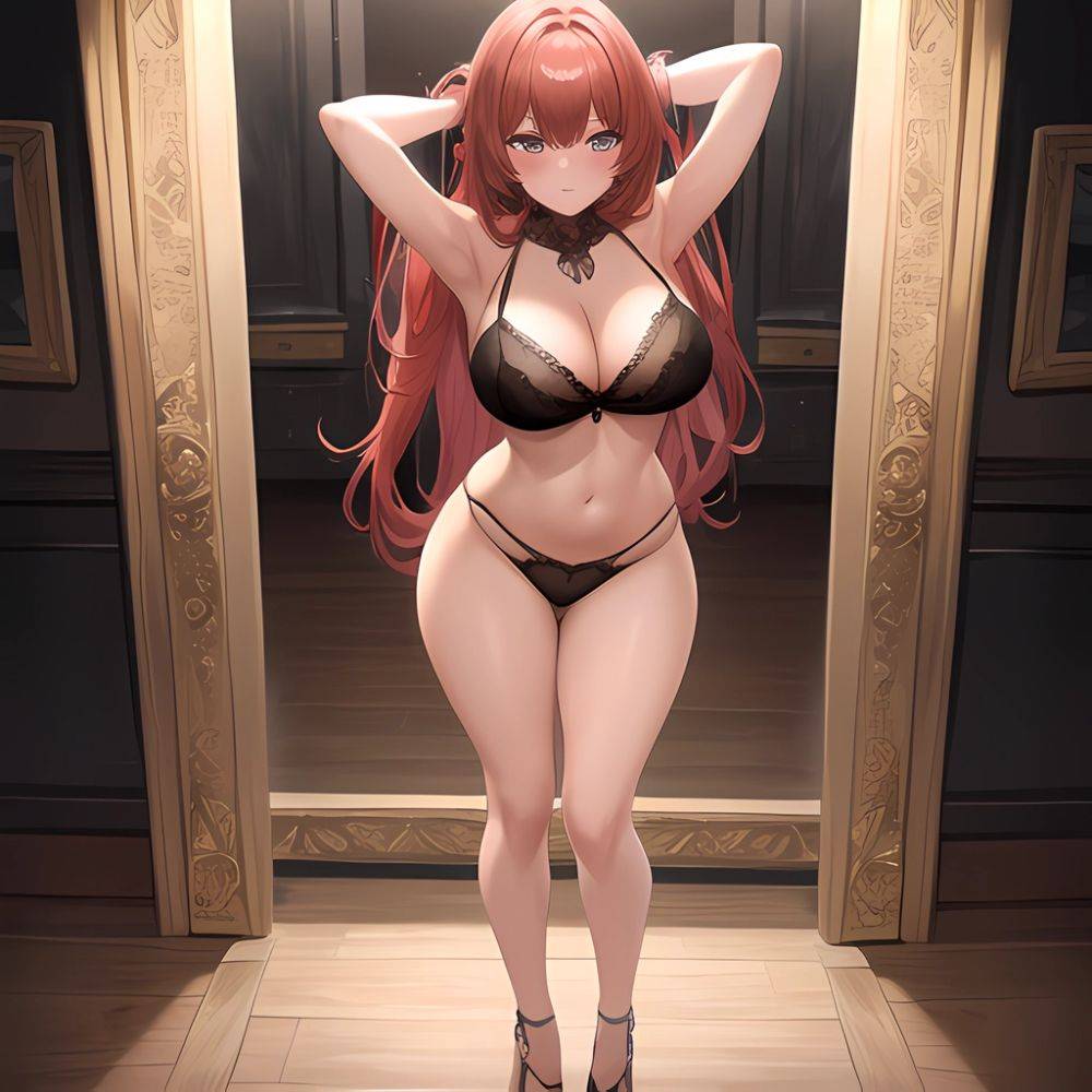 Sexy Naughty Lingerie Big Ass Thick Thighs Absurdres Blush 1 1 Highres Detail Masterpiece Best Quality Hyper Detailed 8k Best, 2641076074 - AIHentai - #main