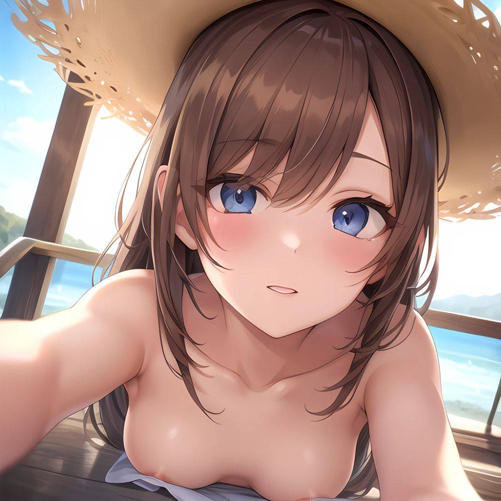 Mature Women Naked Hat Small Boobs 1 0 Flat Chest 1 0 Absurdres Blush 1 1 Highres Detail Masterpiece Best, 154387236 - AIHentai - #main