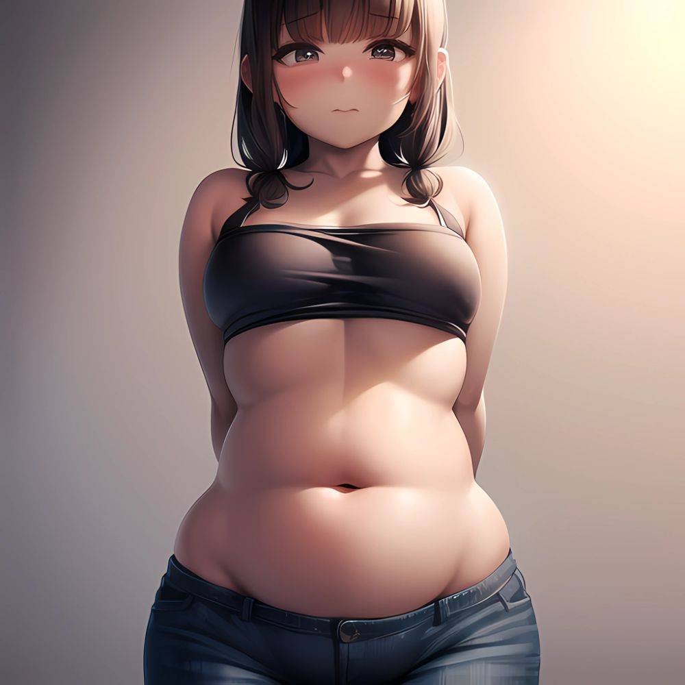 Fat Girl Fat Chubby Big Belly Curves Naked Absurdres Blush 1 1 Highres Detail Masterpiece Best Quality Hyper Detailed 8k, 4012218387 - AIHentai - #main