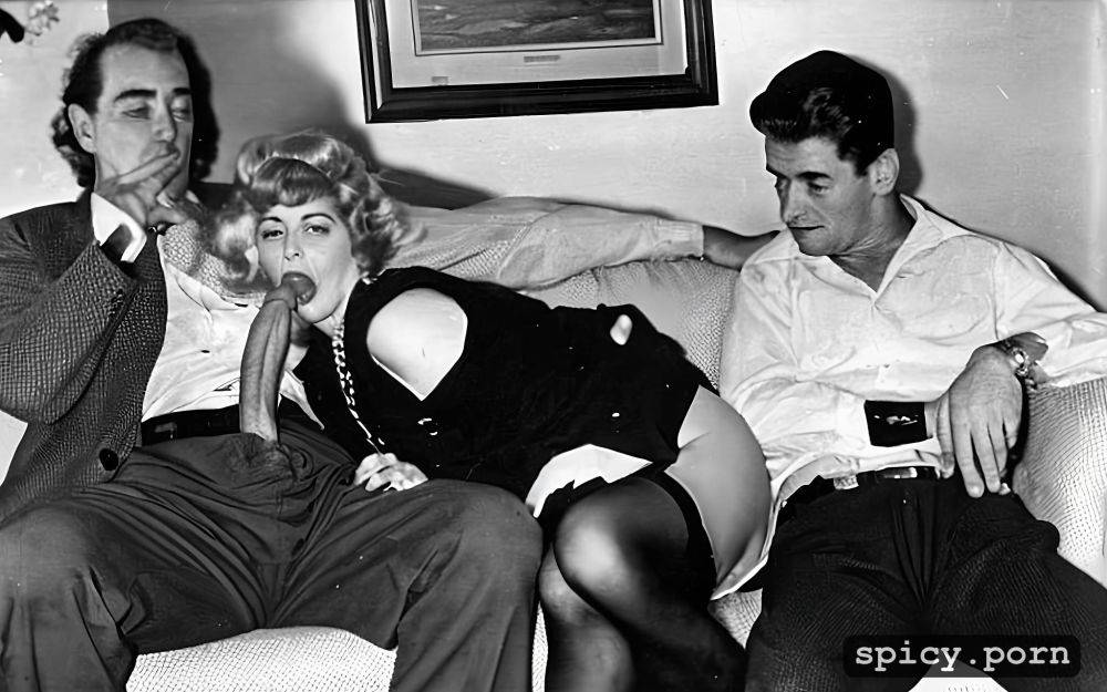 detailed faces, hi res, 1950s milf sucking teen dick, living room - #main