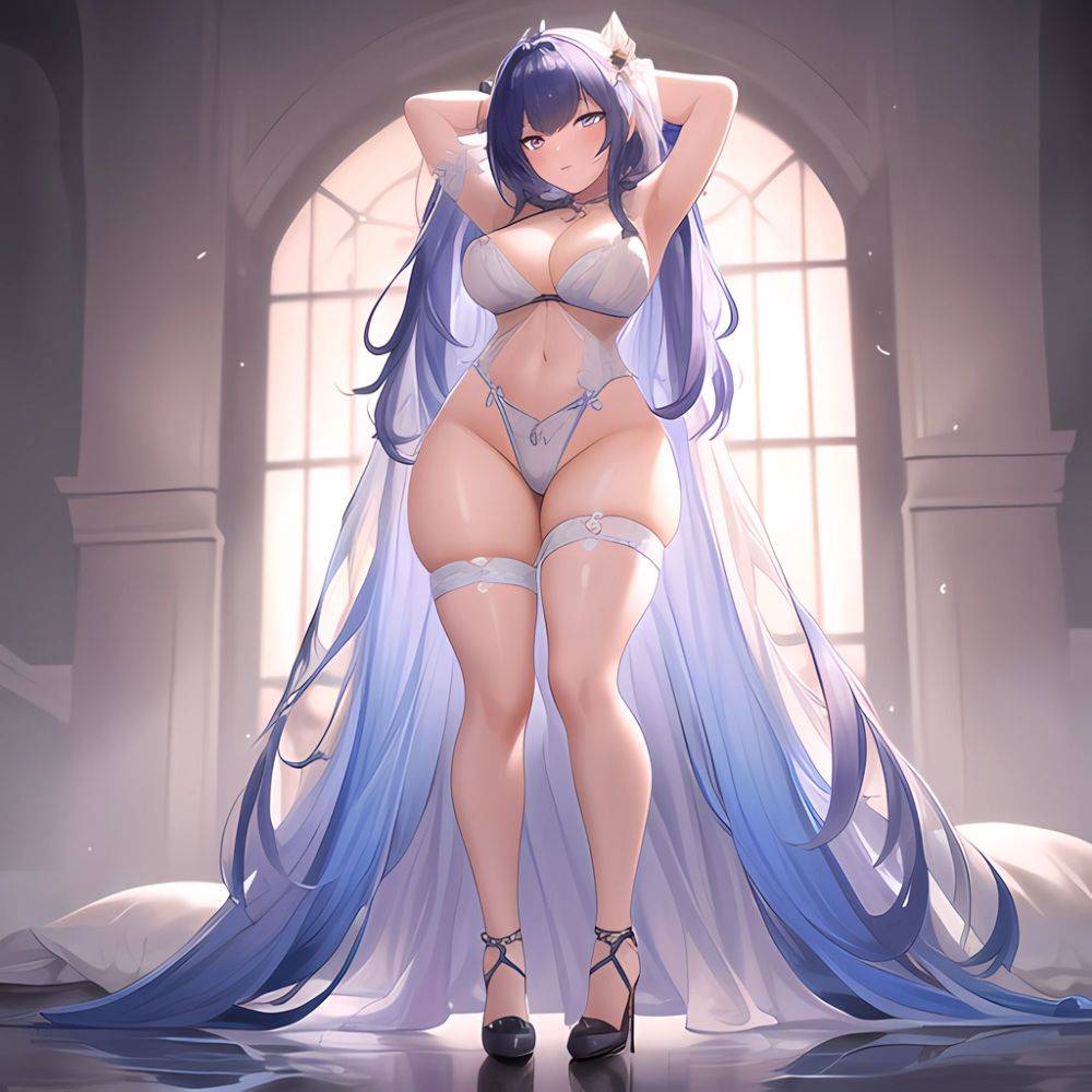 Happy Face Sexy Naughty Lingerie Big Ass Thick Thighs Absurdres Blush 1 1 Highres Detail Masterpiece Best Quality Hyper Detailed, 3888444041 - AIHentai - #main