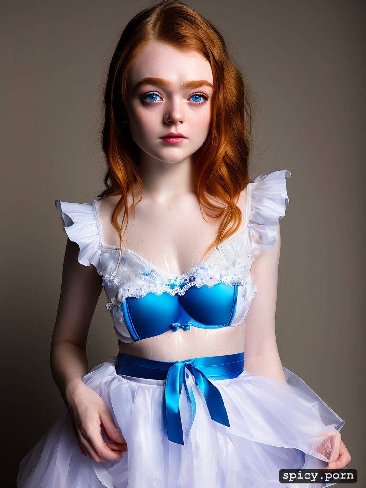 sadie sink, clit pussy, 8k, cute young face, pale skin, sharp details - #main