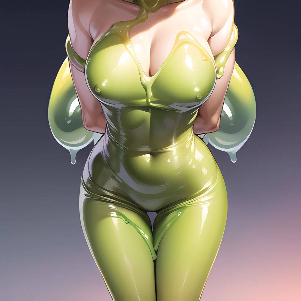 Slime Substance 1 4 Sexy Naked Messy Slime Slime 1 4 Different Colour Slime Absurdres Blush 1 1 Highres Detail, 3661647772 - AIHentai - #main
