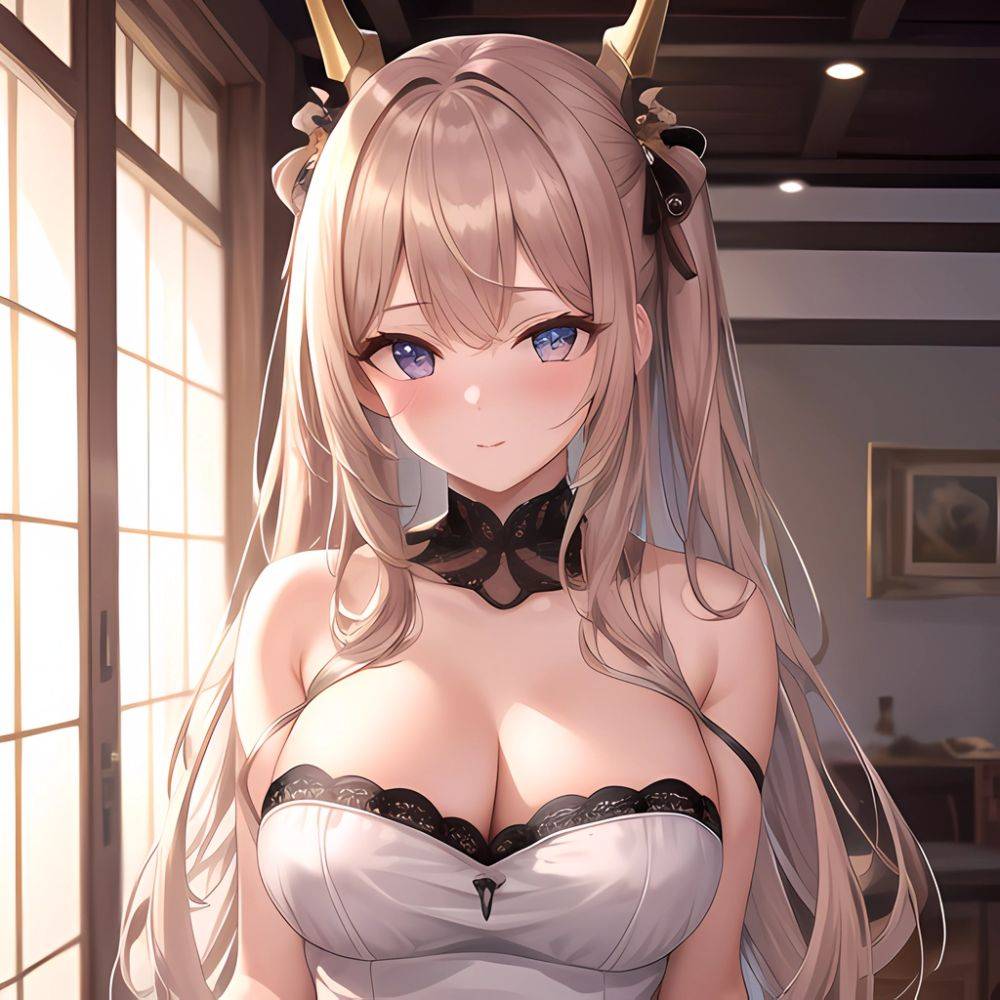 Half Naked Sexy Naughty Horny 1girl Solo Absurdres Blush 1 1 Highres Detail Masterpiece Best Quality Hyper Detailed 8k Best, 415712394 - AIHentai - #main