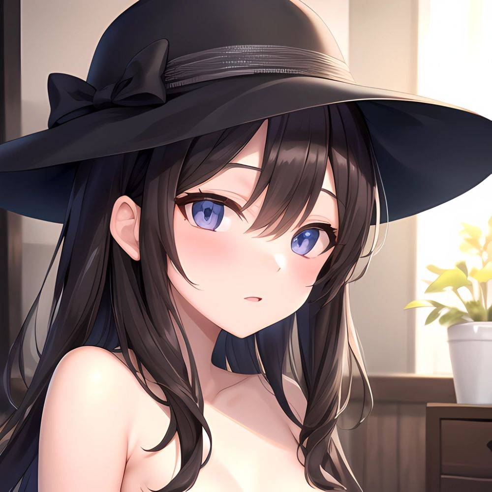 Mature Women Naked Hat Small Boobs 1 0 Flat Chest 1 0 Absurdres Blush 1 1 Highres Detail Masterpiece Best, 362097471 - AIHentai - #main