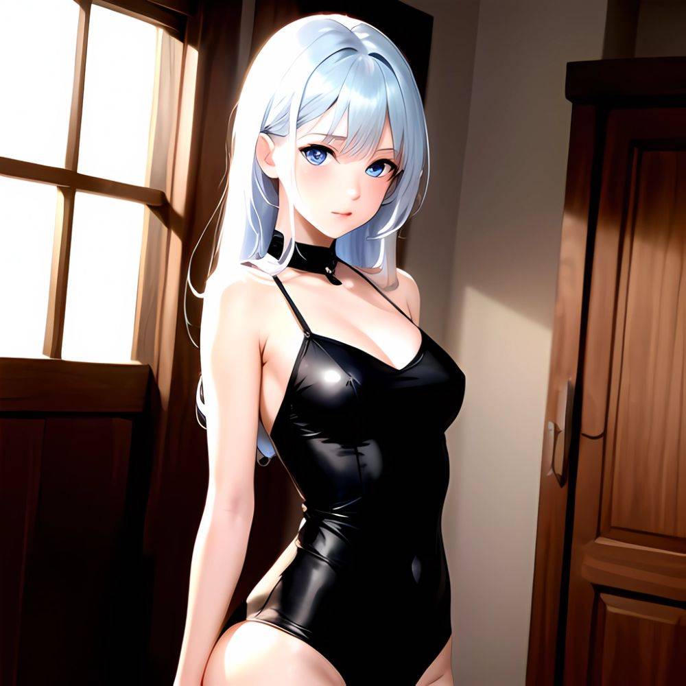 1girl Sexy Blue Eyes Arms Behind Back Facing The Camera Looking At The Camera, 1306517114 - AIHentai - #main