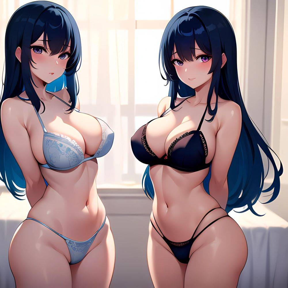 Sexy Lingerie Naughty Blue Hair Absurdres Blush 1 1 Highres Detail Masterpiece Best Quality Hyper Detailed 8k Best Quality 1, 1634194766 - AIHentai - #main