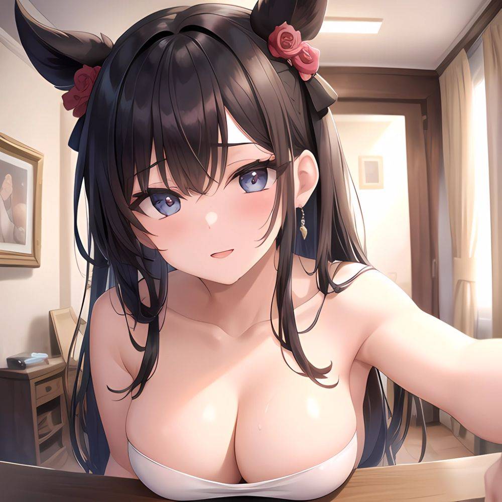 Half Naked Sexy Naughty Horny 1girl Solo Absurdres Blush 1 1 Highres Detail Masterpiece Best Quality Hyper Detailed 8k Best, 1093200436 - AIHentai - #main