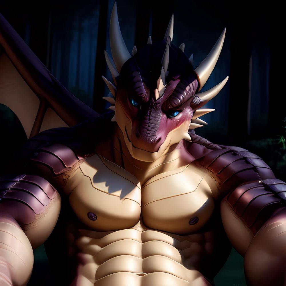 Anthro Dragon Male Solo Abs Cum Dripping Muscular Dragon Penis Genital Slit Furry Sitting Realistic Scales Detailed Scales Textu, 1497329 - AIHentai - #main