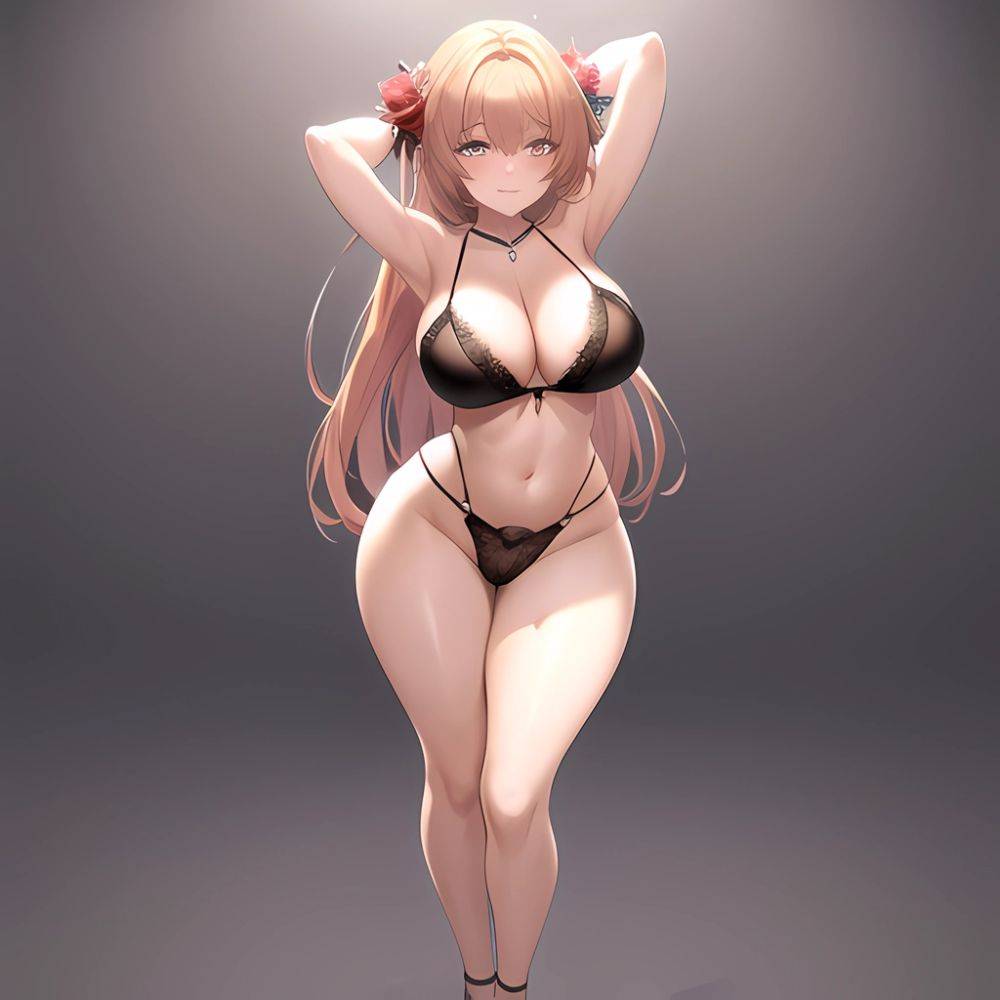 Happy Face Sexy Naughty Lingerie Big Ass Thick Thighs Absurdres Blush 1 1 Highres Detail Masterpiece Best Quality Hyper Detailed, 2611255241 - AIHentai - #main