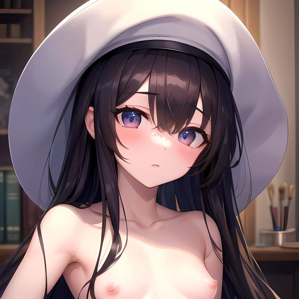 Naked Hat Small Boobs 1 0 Flat Chest 1 0 Absurdres Blush 1 1 Highres Detail Masterpiece Best Quality Hyper, 2603011567 - AIHentai - #main