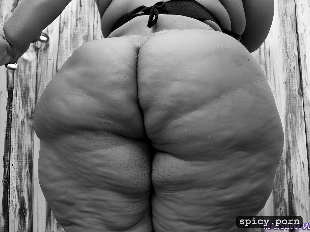full body exposed, accent lighting, mandala areolas, fat rolls - #main