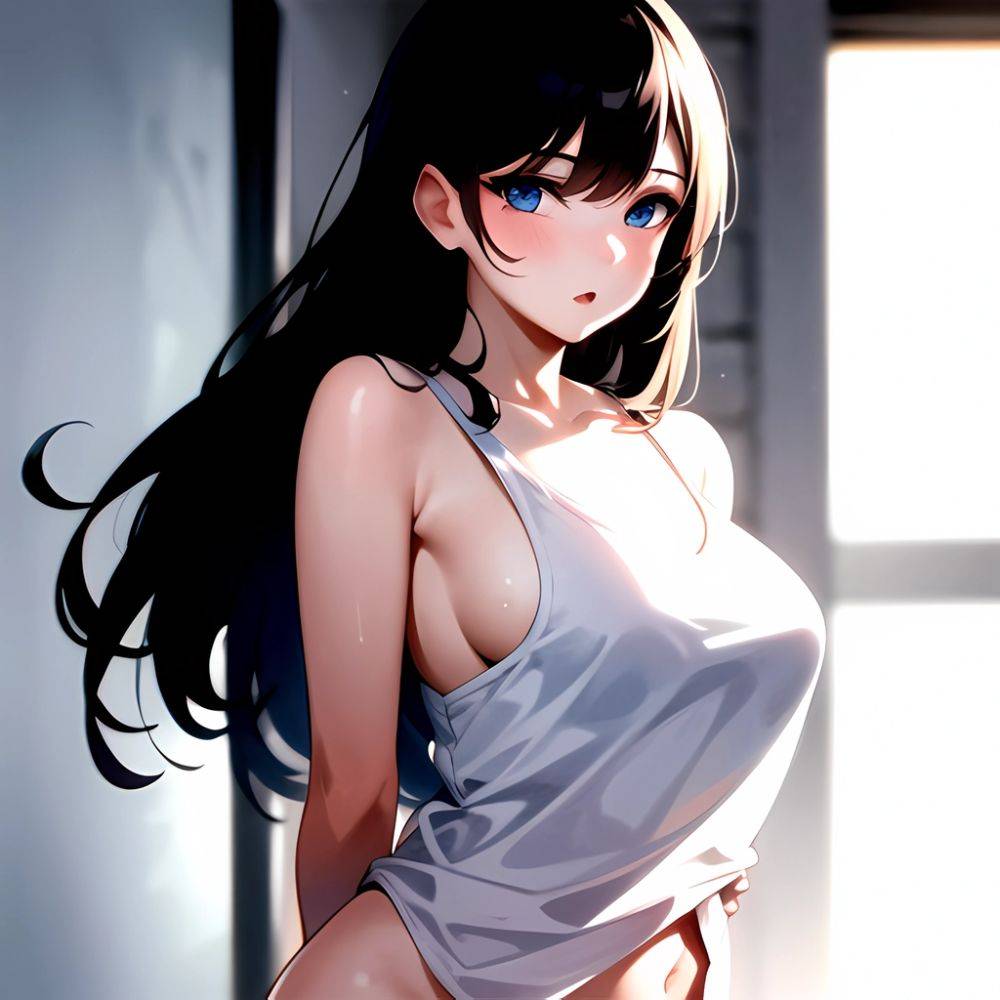 1girl Sexy Blue Eyes Arms Behind Back, 2379246028 - AIHentai - #main