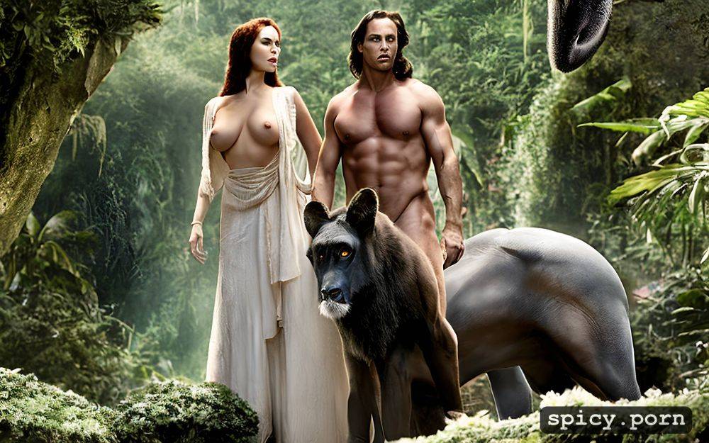 multfilm tarzan and snow white bella bella donna and tarzan very big breasts very big nipple s cool body jungle animals world - #main