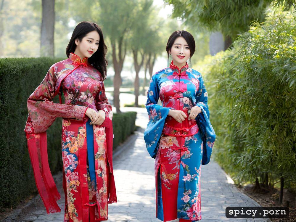 teen, traditional chinese clothes, chinese ethnicity, shemale - #main