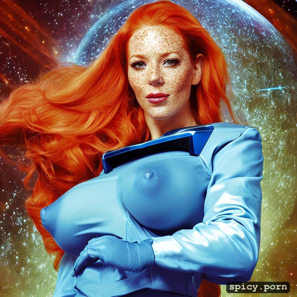 star trek, vivid, mary wiseman standing, freckles, ultra detailed - #main