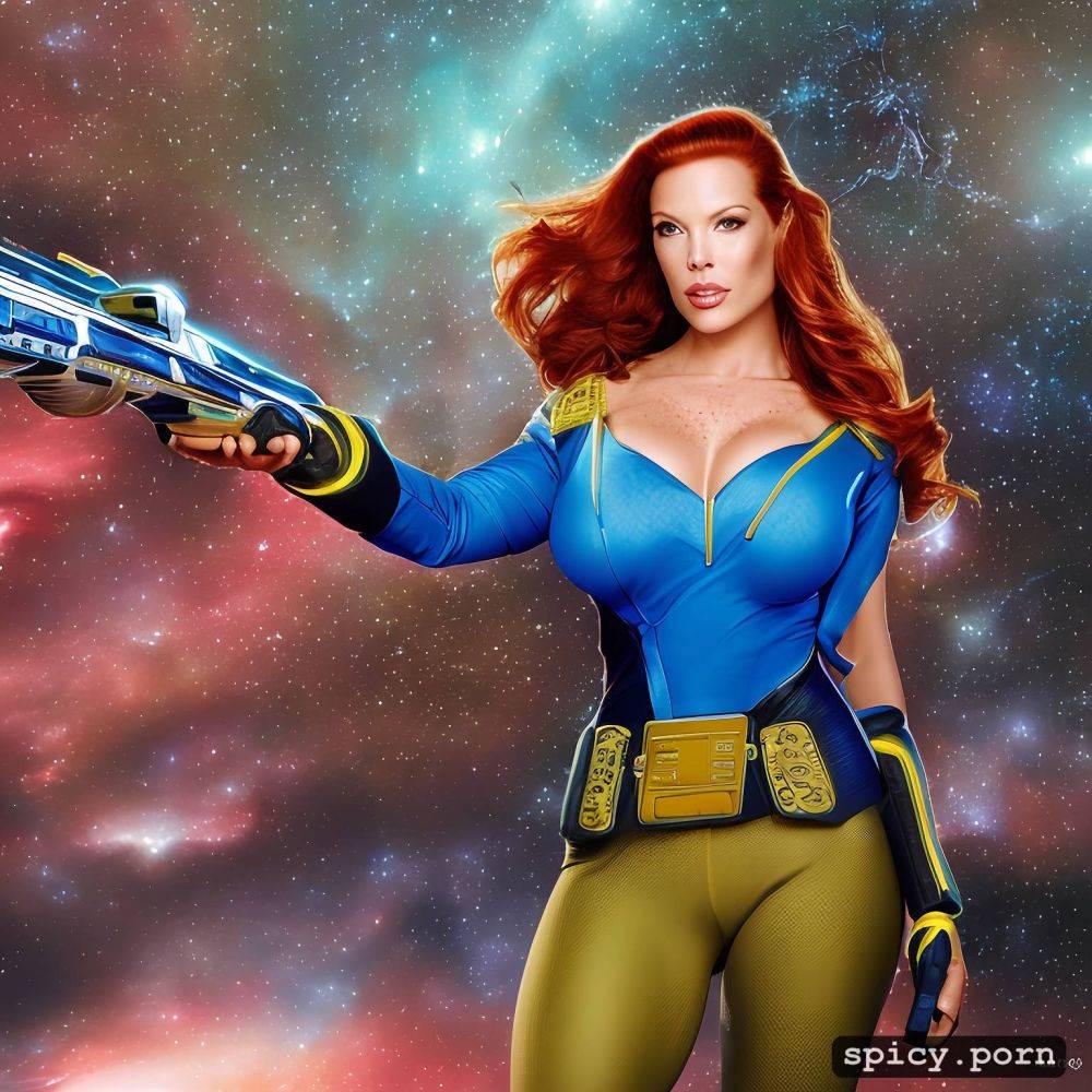 star trek, vivid, mary wiseman standing, freckles, ultra detailed - #main