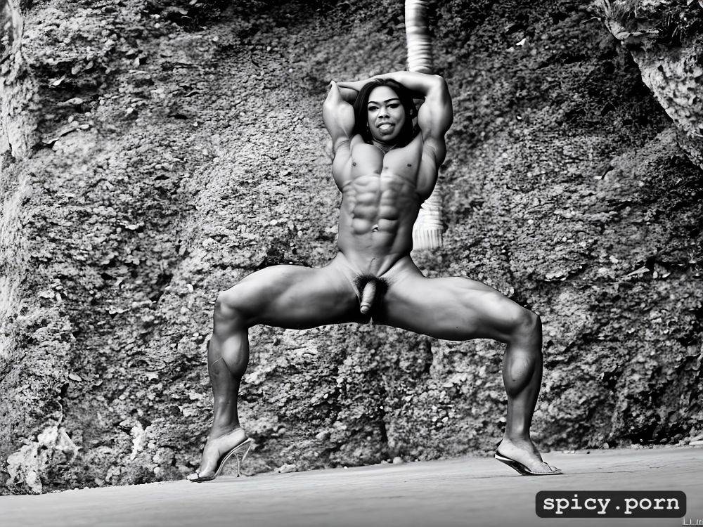 big dick, realistic face, muscular arms, brown skin, rmuscular arms - #main