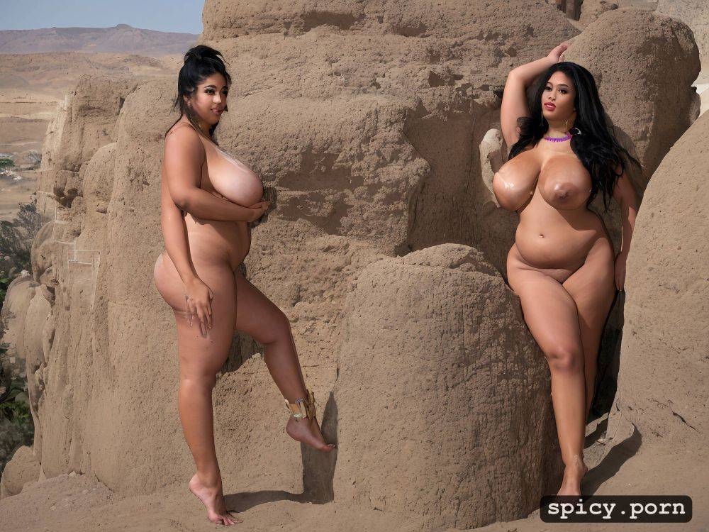 nude, areolas are long fat puffy and big huge juicy nipples - #main