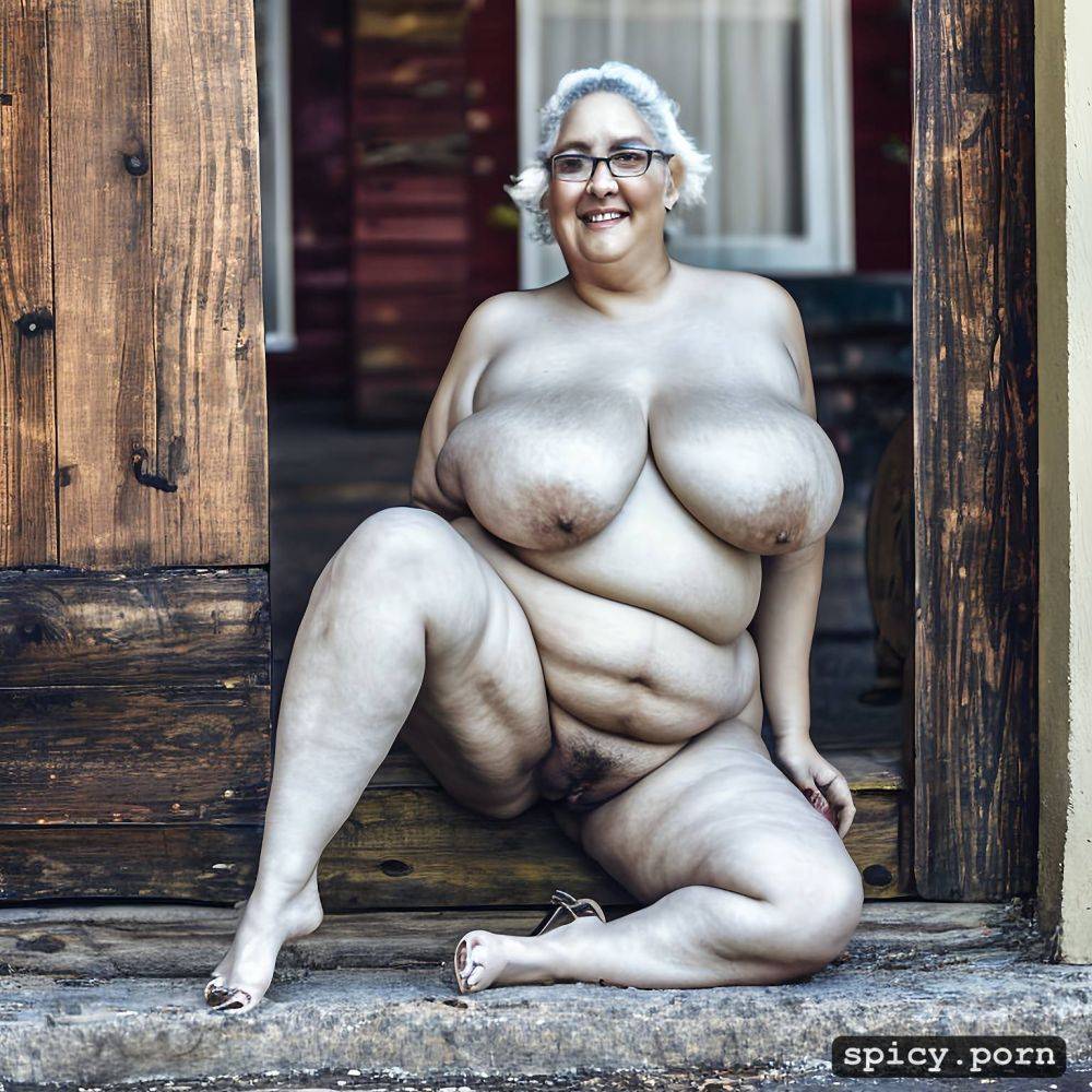 glasses, shaved spread pussy, bedroom, spreading legs, smile - #main