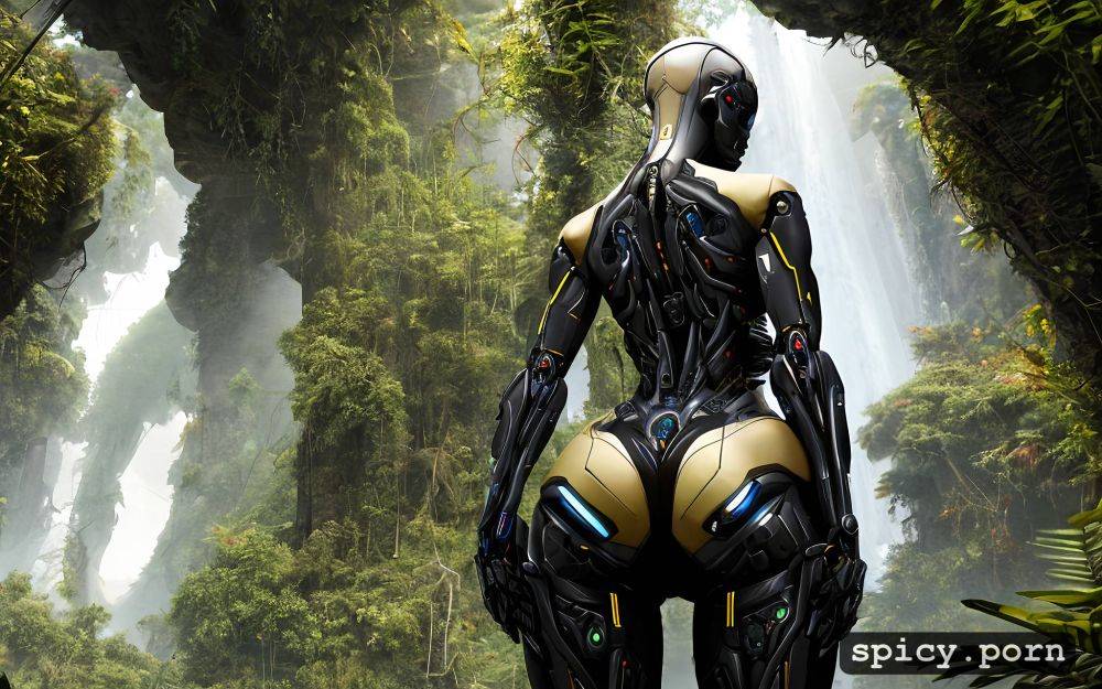 back view, yellow, gaping ass, white, left side, perfect body - #main