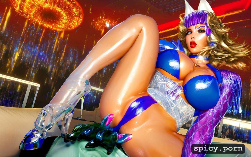 cgi hentai, seated, riding cowgirl ass fucking, visible inside body anal - #main
