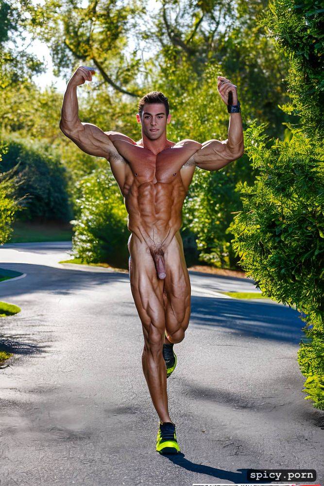 proportional muscular body, uhd, textured skin, god rays, full of testosterone - #main