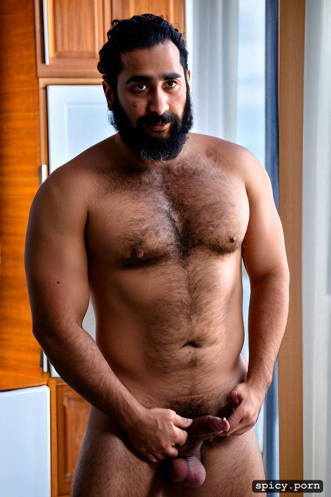 fat, huge dick, hard dick, man, beard, arab, hairy body - #main