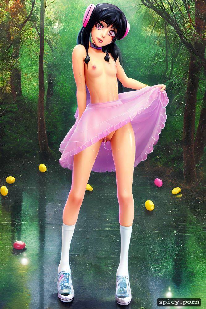 sexy, transparent nudity, masturbation wet orgasm, over knee high socks - #main