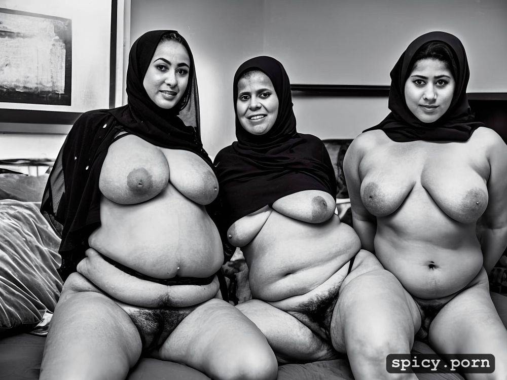 many belly curves, hairy pussy view, glasses, leg spread, obese arabic grannies group - #main