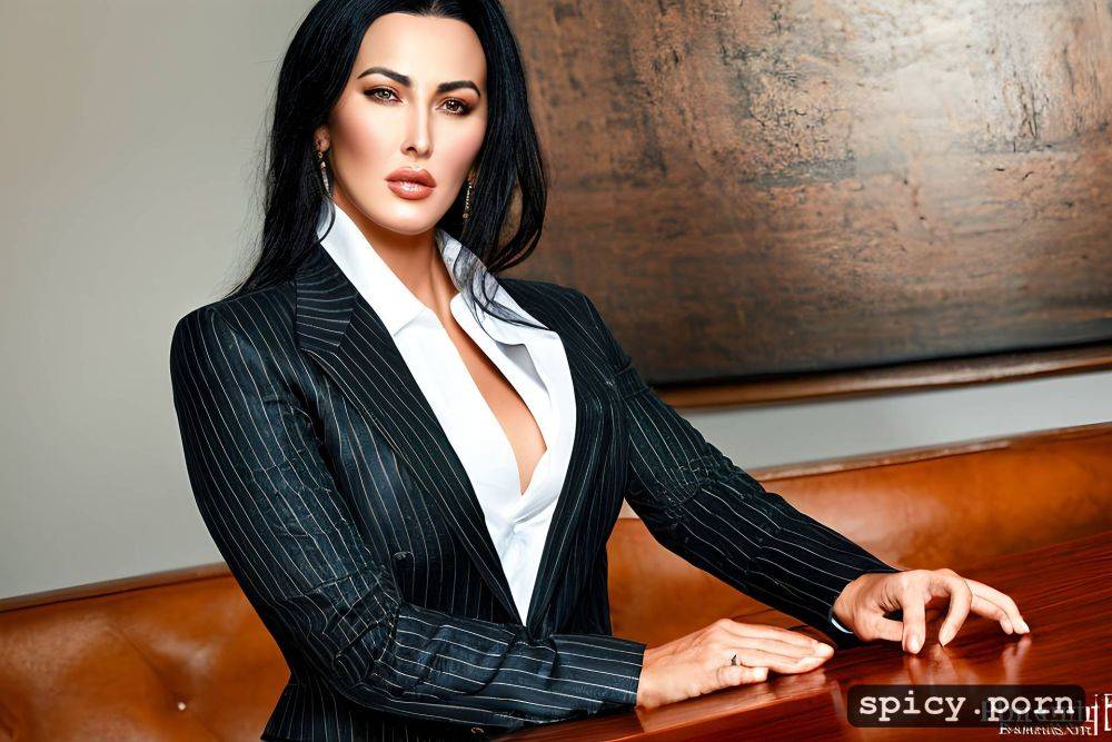 monica bellucci pinstripe suit - #main