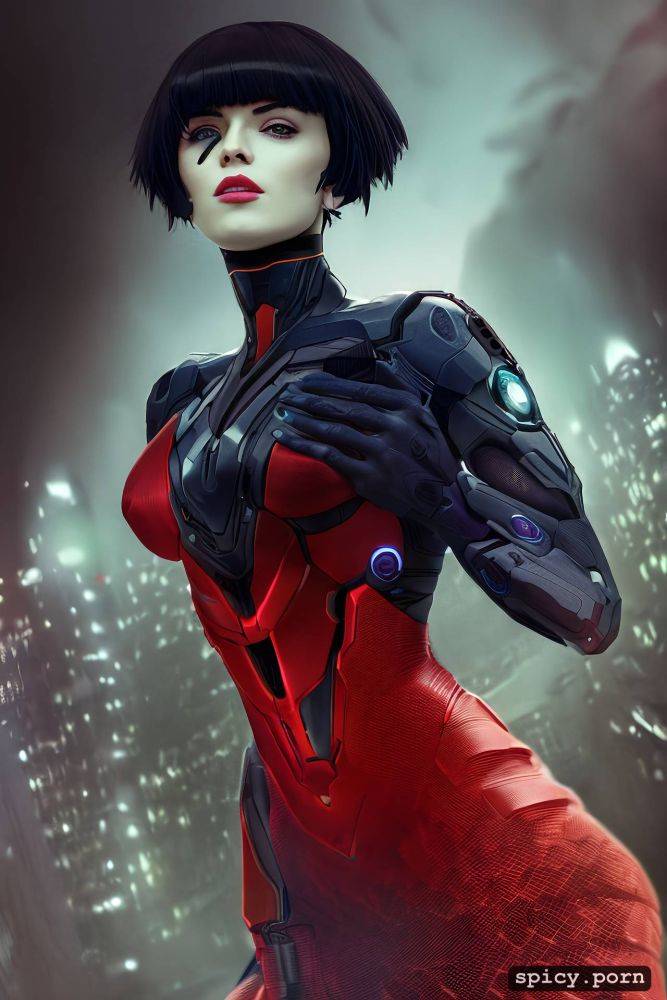 highres, triadic color, ultra detailed, ghost in the shell, masterpiece - #main